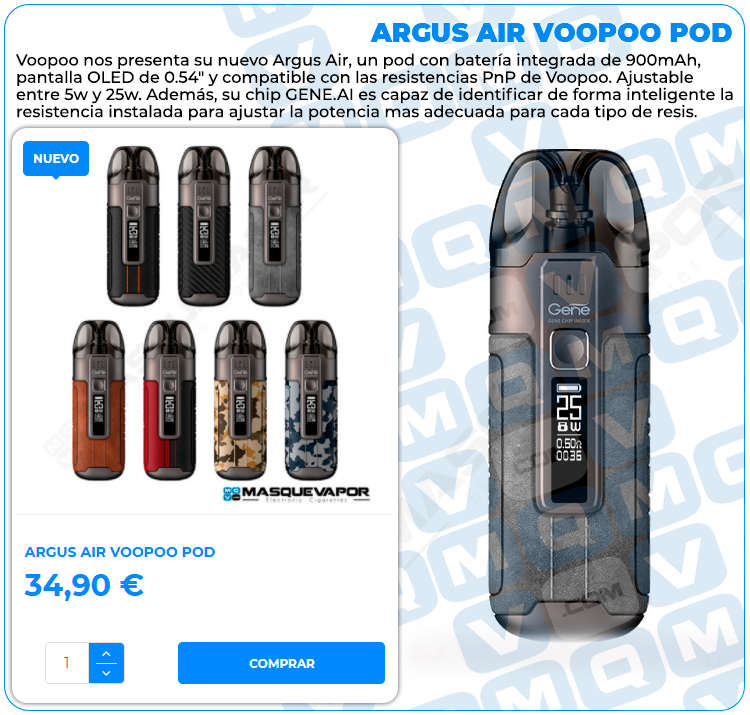 Comprar Argus AIR Pod by VooPoo